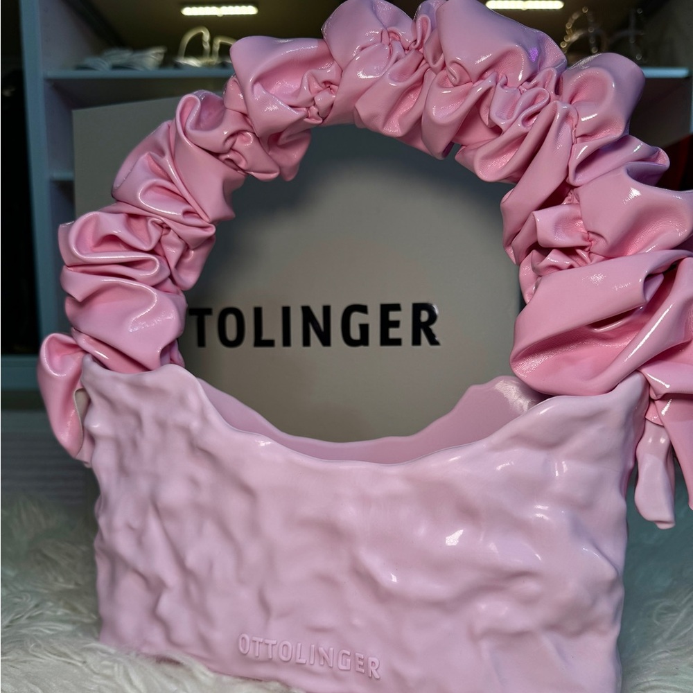 Ottolinger- Pink Signature Baguette Bag - Picture 5 of 5